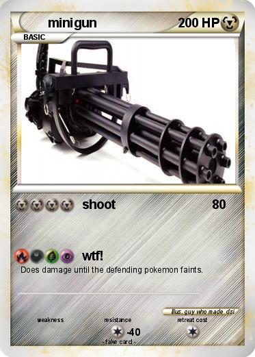Pokemon minigun