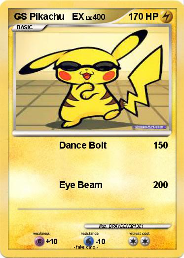 Pokemon GS Pikachu   EX
