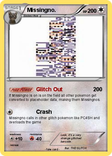 Pokemon Missingno.