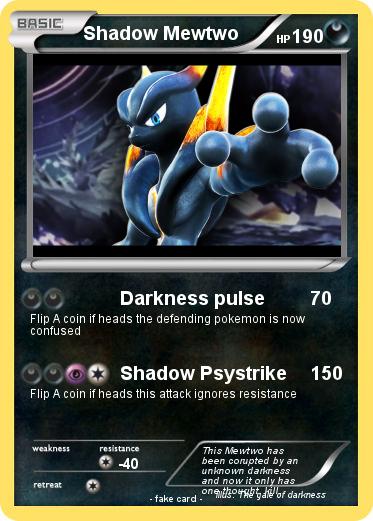 Pokemon Shadow Mewtwo