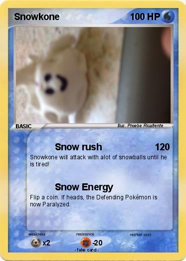 Pokemon Snowkone