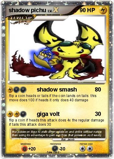 Pokemon shadow pichu