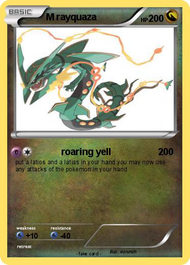 Pokemon M rayquaza