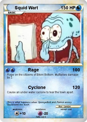 Pokemon Squid Wart