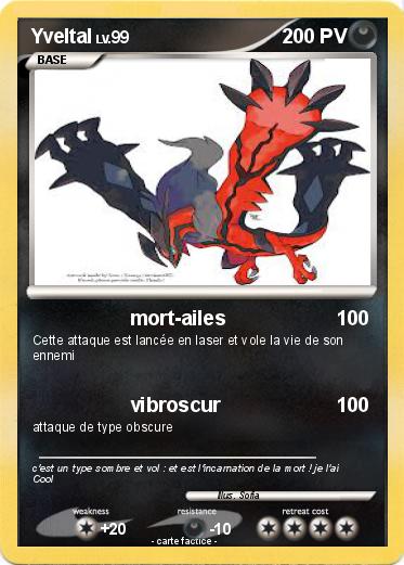 Pokemon Yveltal