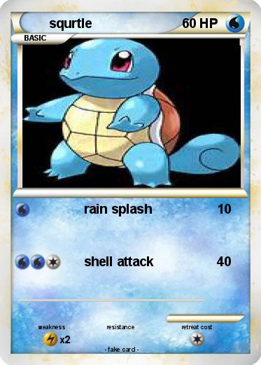Pokemon squrtle
