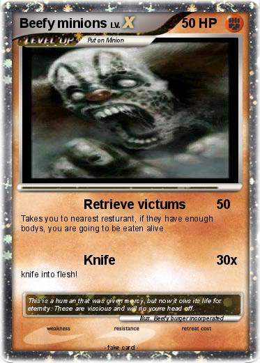 Pokemon Beefy minions