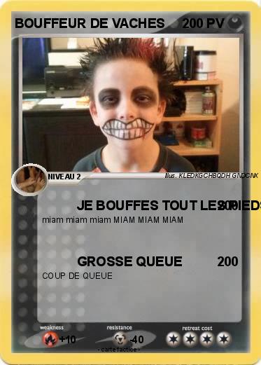 Pokemon BOUFFEUR DE VACHES