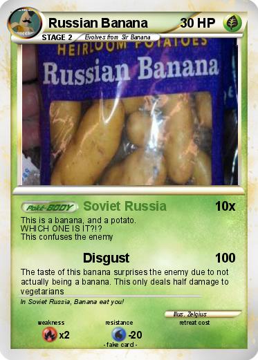 Pokemon Russian Banana