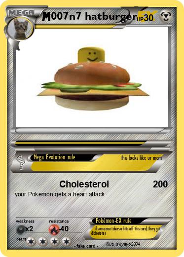 Pokemon 007n7 hatburger