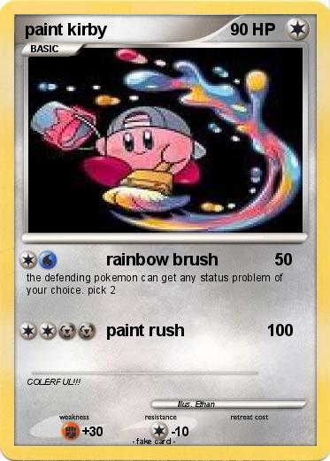 Pokemon paint kirby