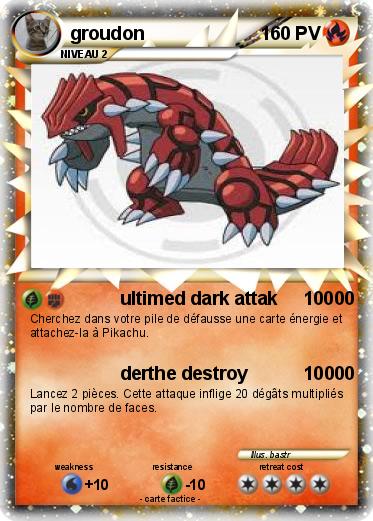 Pokemon groudon
