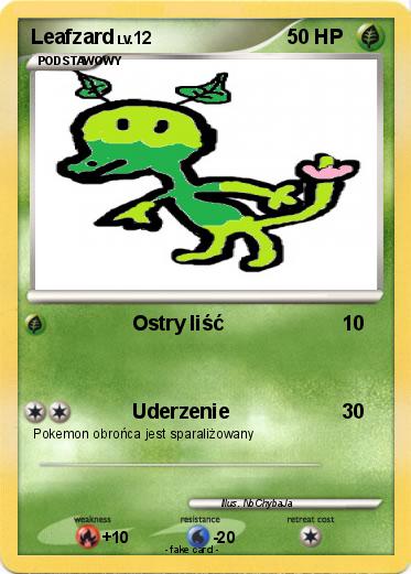 Pokemon Leafzard