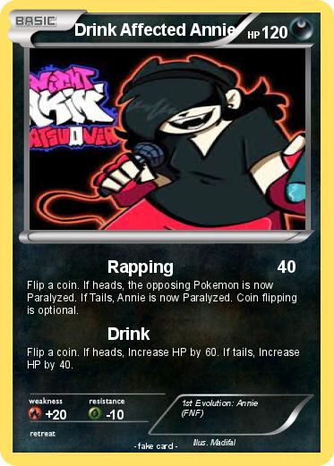Pokemon Drink Affected Annie