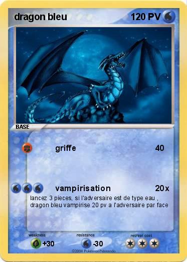 Pokemon dragon bleu