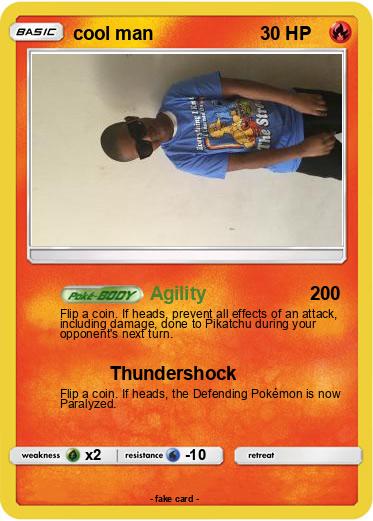 Pokemon cool man