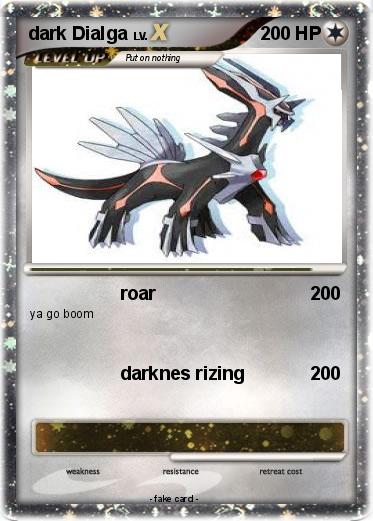 Pokemon dark Dialga
