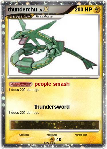 Pokemon thunderchu
