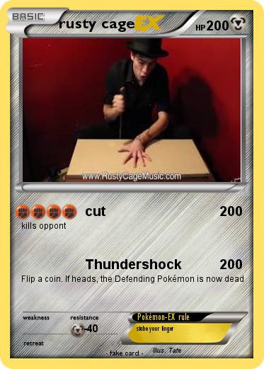 Pokemon rusty cage