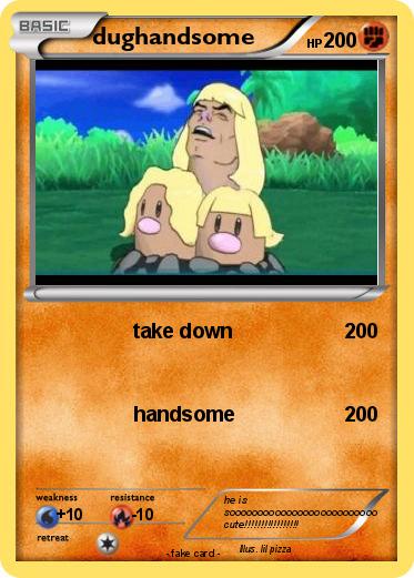 Pokemon dughandsome