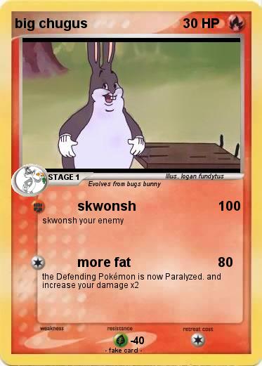 Pokemon big chugus