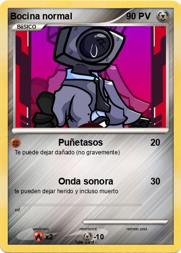 Pokemon Bocina normal