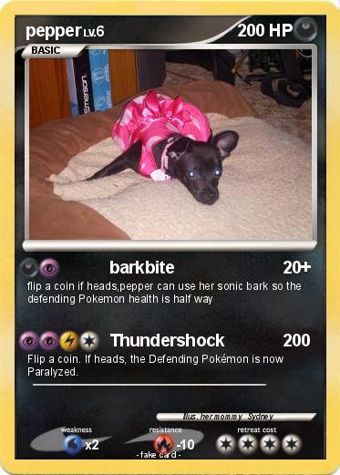 Pokemon pepper
