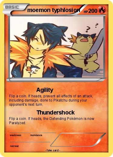 Pokemon moemon typhlosion