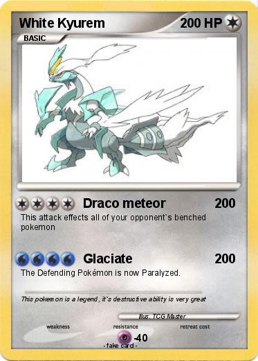 Pokemon White Kyurem