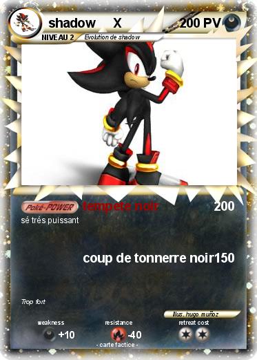 Pokemon shadow     X