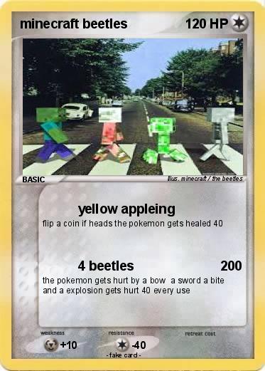 Pokemon minecraft beetles