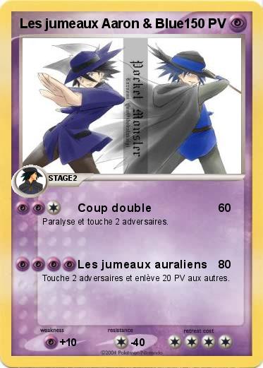 Pokemon Les jumeaux Aaron & Blue