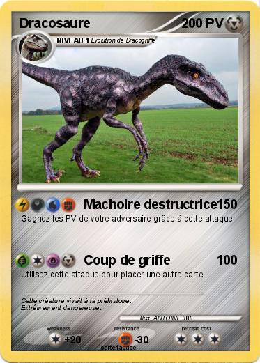 Pokemon Dracosaure