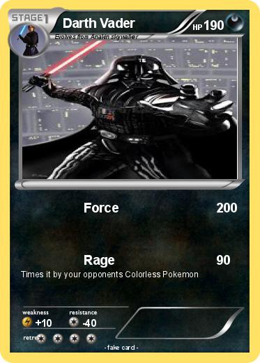 Pokemon Darth Vader