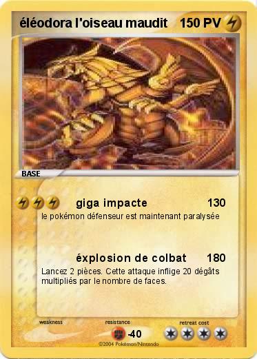 Pokemon éléodora l'oiseau maudit