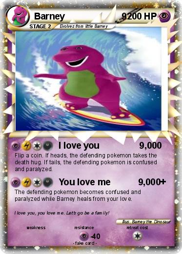 Pokemon Barney                       9