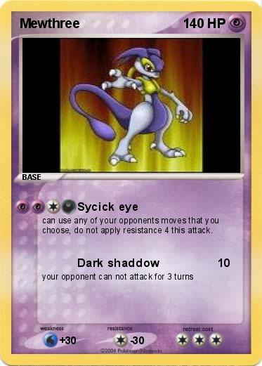 Pokemon Mewthree