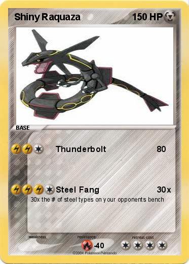 Pokemon Shiny Raquaza