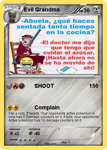 Pokemon Evil Grandma