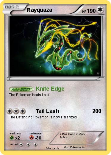 Pokemon Rayquaza
