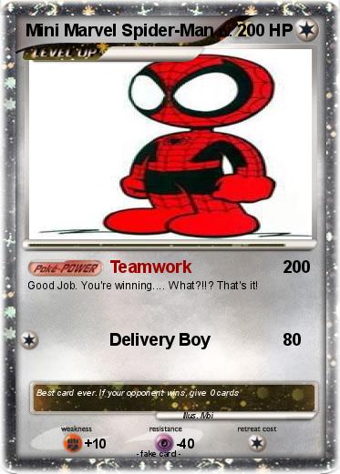 Pokemon Mini Marvel Spider-Man