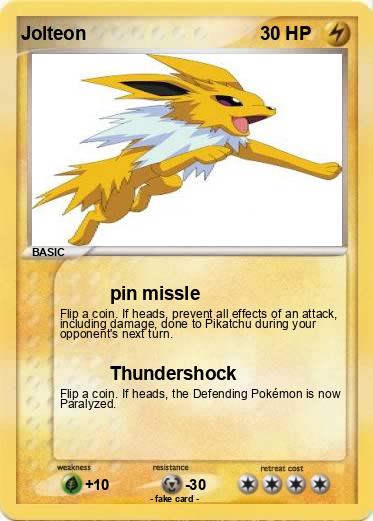 Pokemon Jolteon