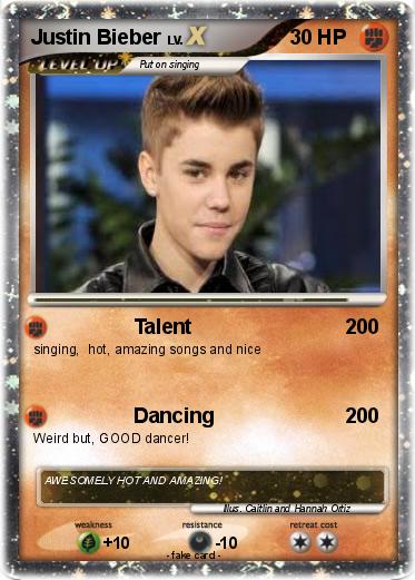 Pokemon Justin Bieber