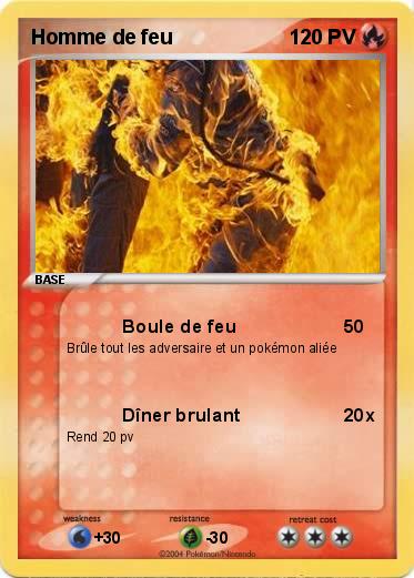 Pokemon Homme de feu