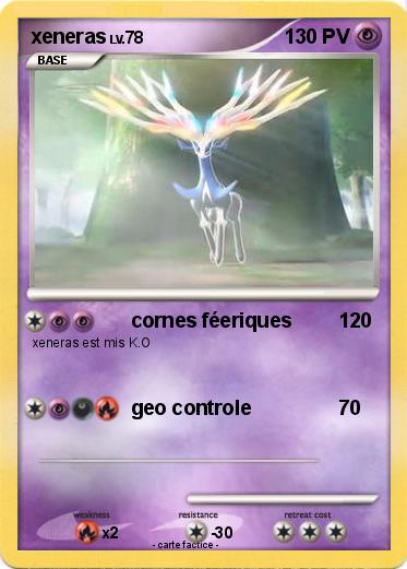 Pokemon xeneras