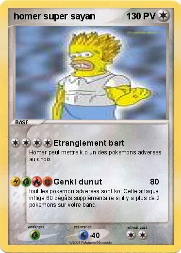 Pokemon homer super sayan 