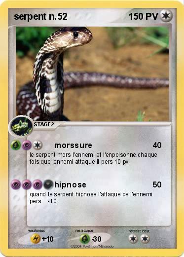 Pokemon serpent n.52