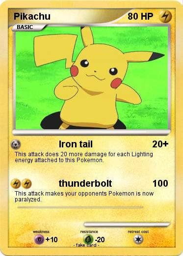 Pokemon Pikachu