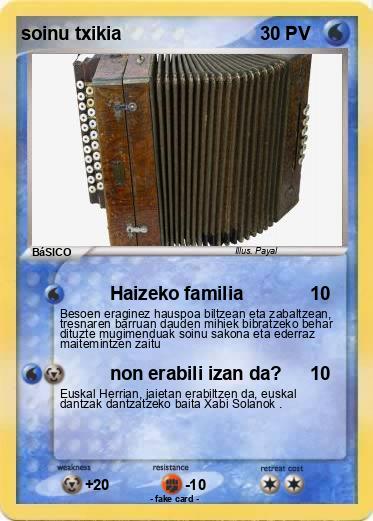Pokemon soinu txikia