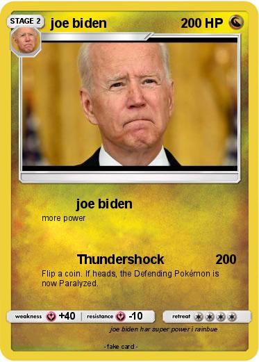 Pokemon joe biden